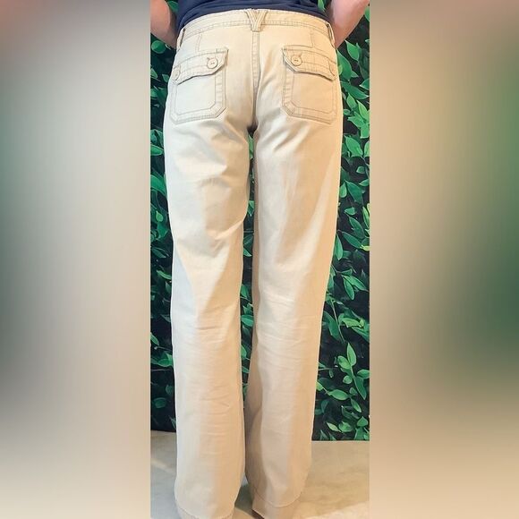 🤎 Aeropostale Casual Beige Pants – Juniors 9/10 - Picture 6 of 9